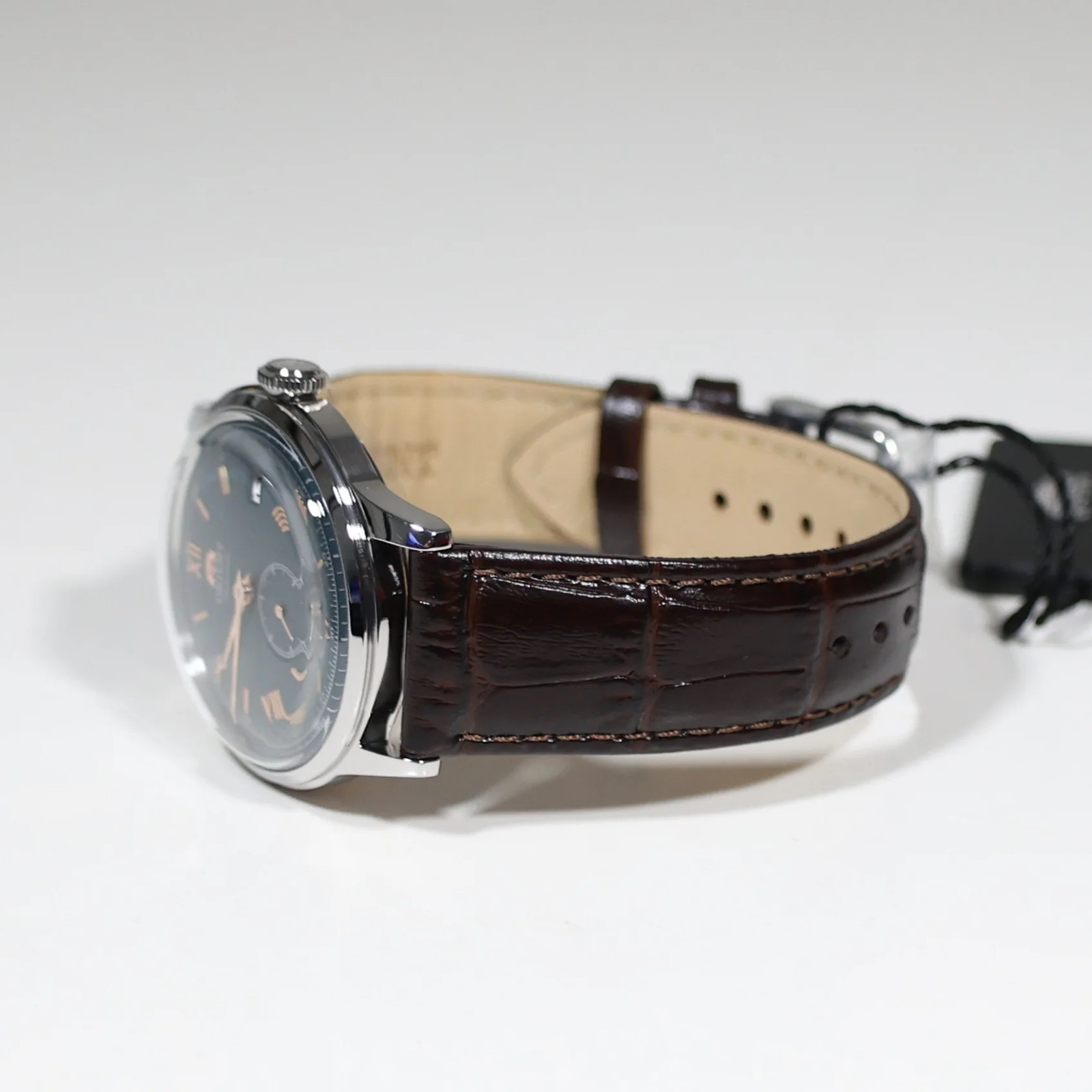 Orient Bambino Green Dial Small Seconds Hand Automatic Watch RA-AP0102E30B