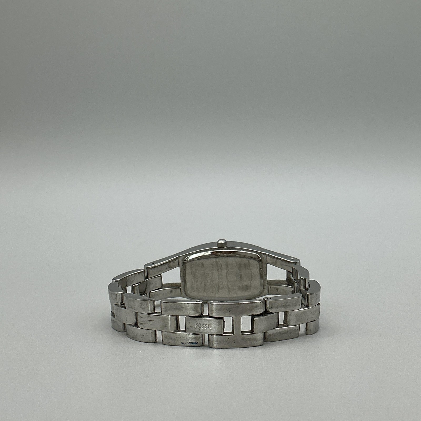 Fossil F2 Womens Watch 18mm Green Dial Stainless Steel ES-9385 New Battery 6″