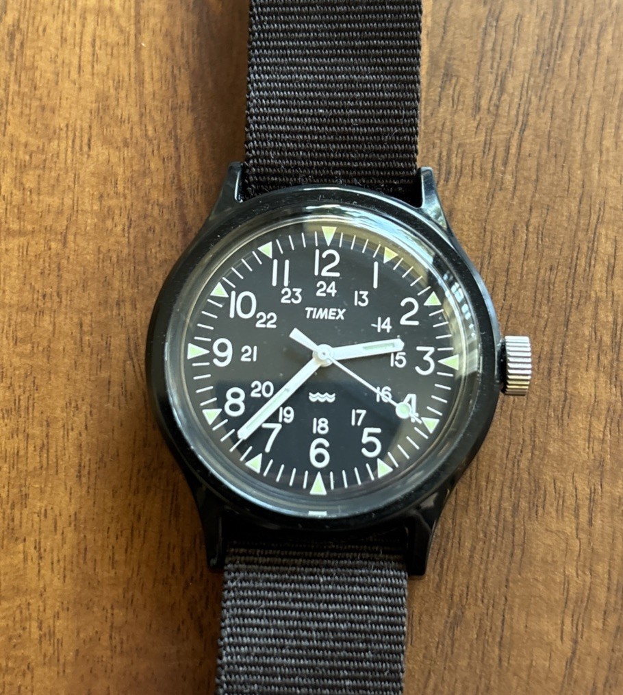 TIMEX Watch TW2T33700 Black Dial Resin Acrylic Quartz Japanese Movement 29 MM