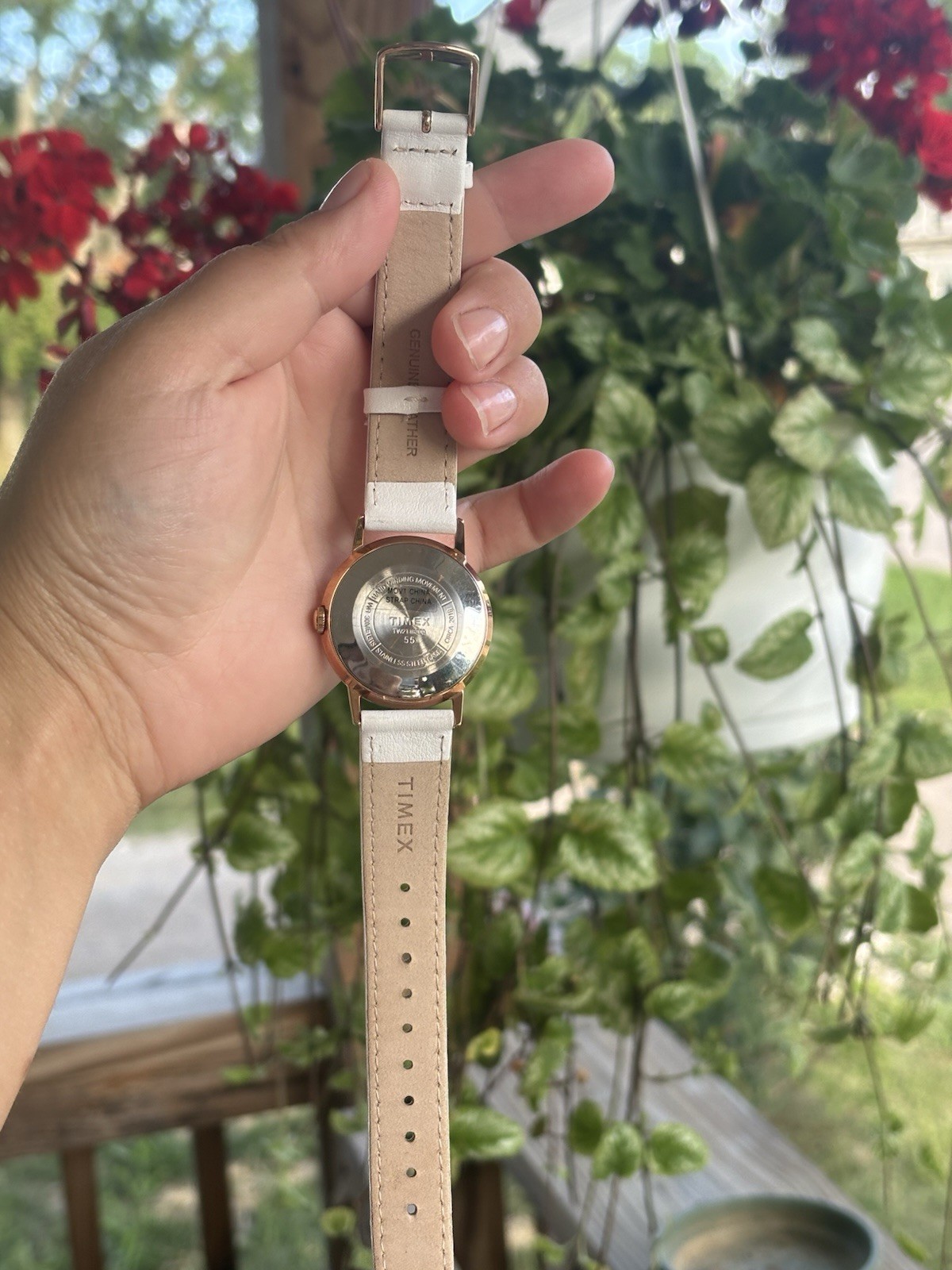 Ladies Timex Marlin Mechanical Rose Gold Watch