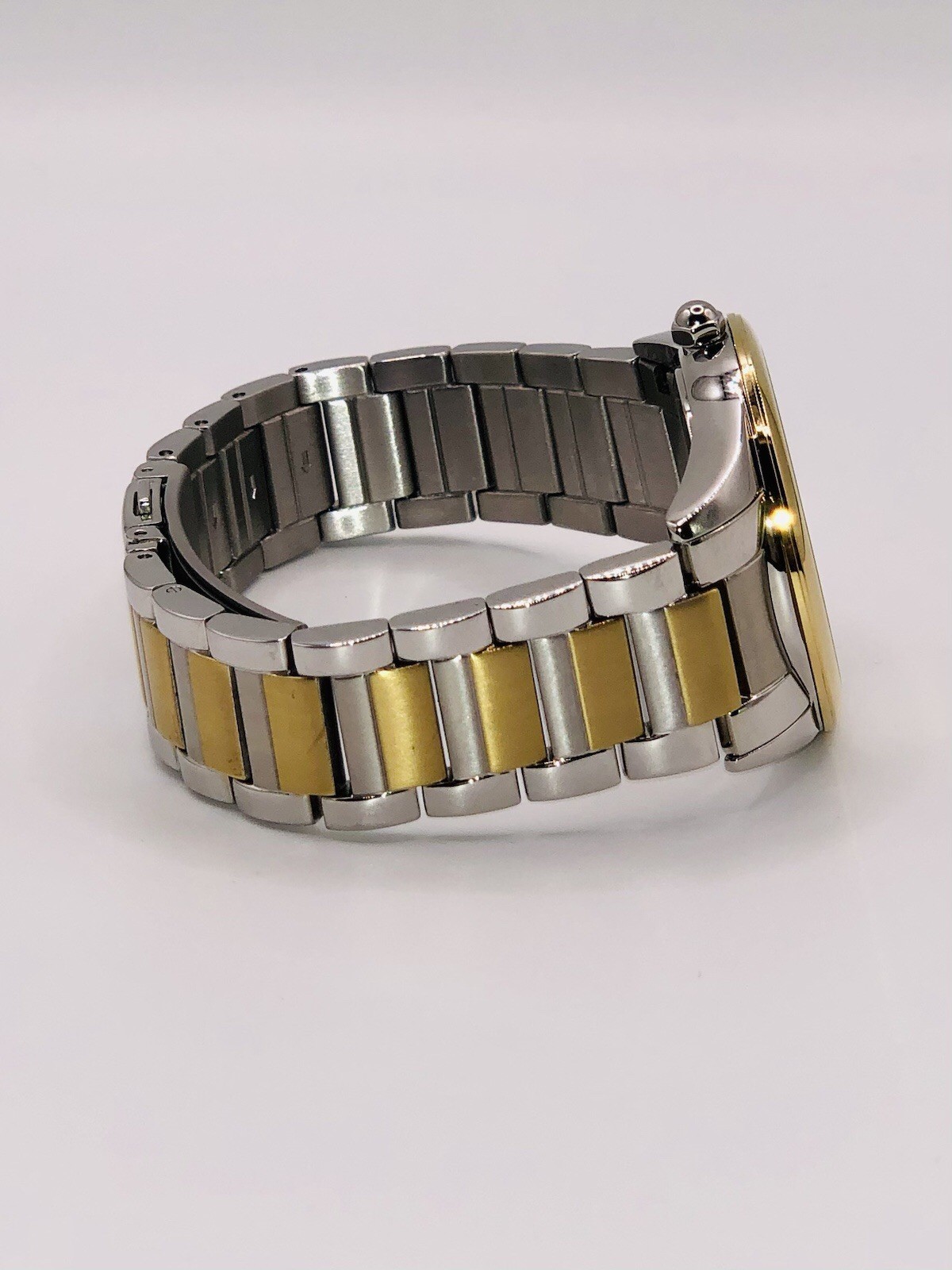 Olivia Burton Classic Glowful Two-Tone Bracelet Watch~Note: 6.25mm Bracelet 🔋✅