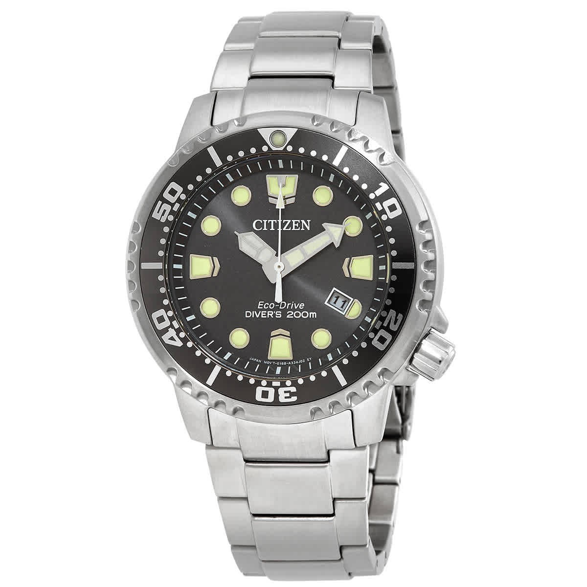 Citizen Promaster Dive Eco-Drive Grey Dial Men’s Watch BN0167-50H