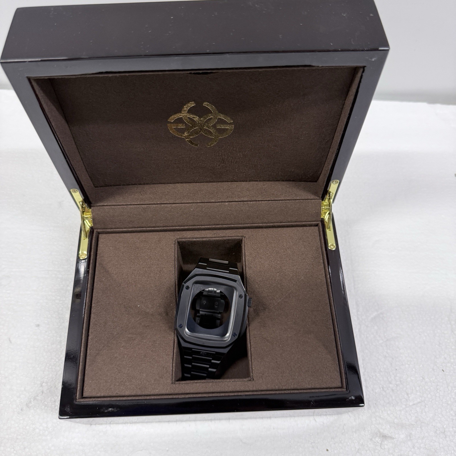 Golden Concept EV-44 Apple Watch Case Limited Edition All Black 44mm Box & Tool