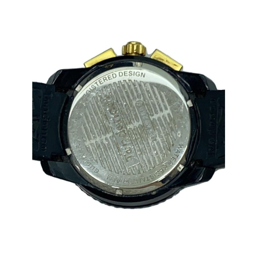 Tendence GULLIVER ROUND Watch Black TG460011 Authentic Men H:1.89” W:1.89” 4593