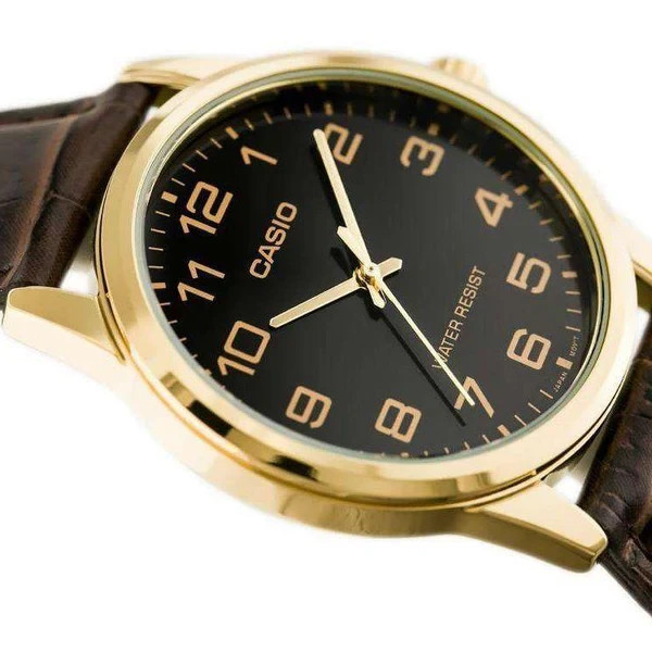 Casio Men’s Quartz Stainless Steel Watch – MTP-V001GL-1BUDF NEW