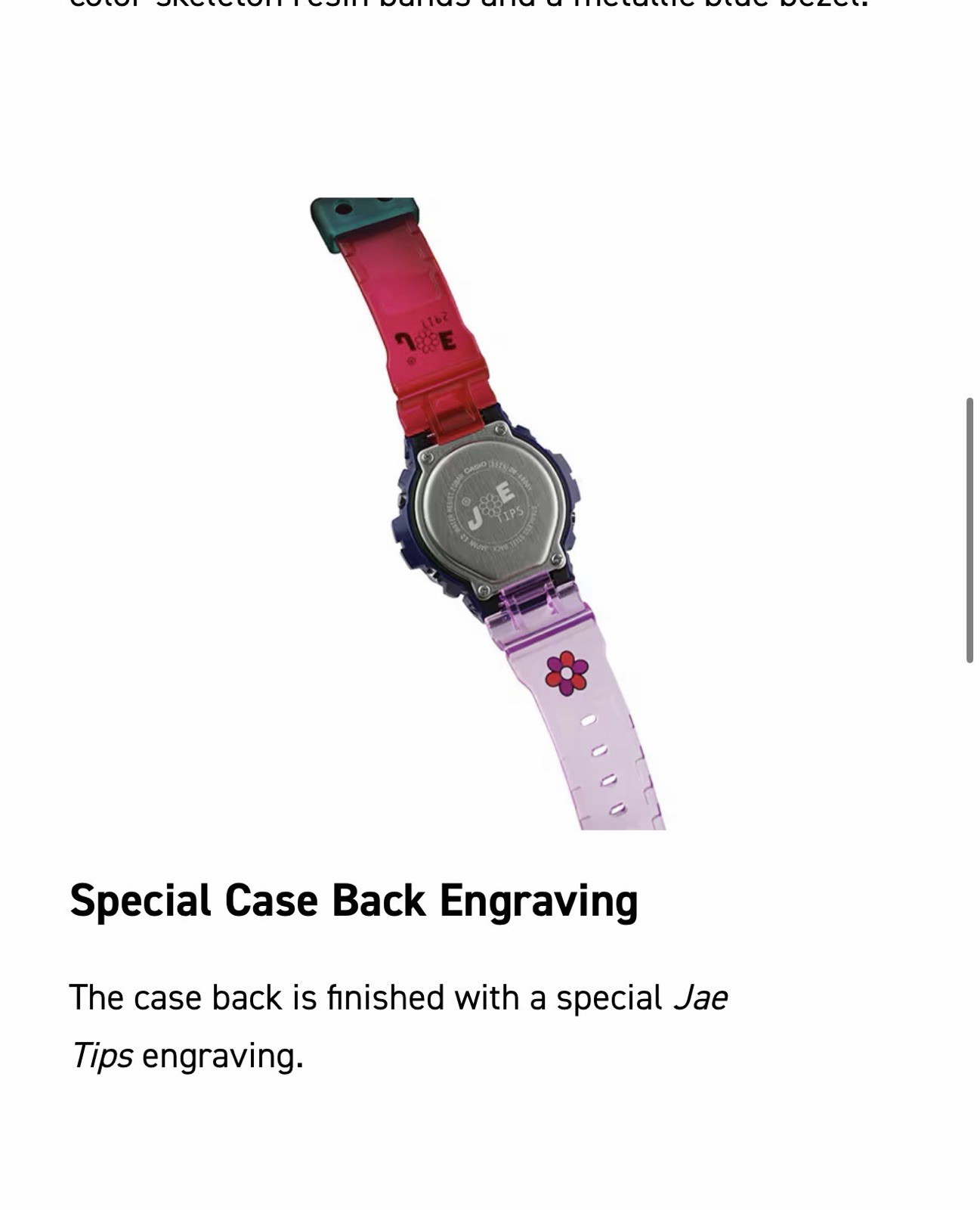 Casio G-SHOCK x JAE TIPS Collaboration DW6900JT25-2CR New Complexcon Las Vegas