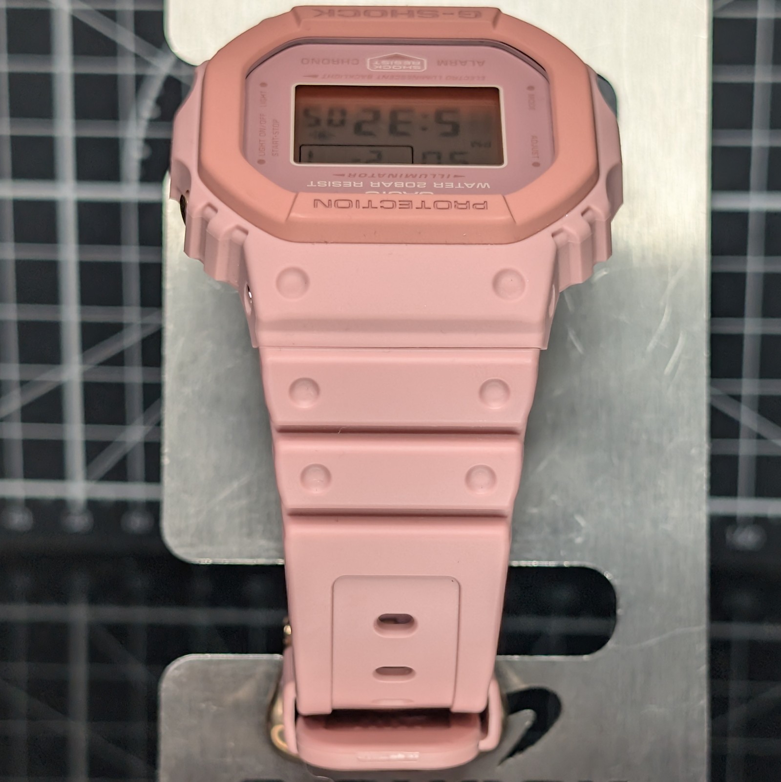 Casio G-Shock Togenkyo DW-5600 Peach Blossom Pink Shangri-La Square DW-5610SL-4
