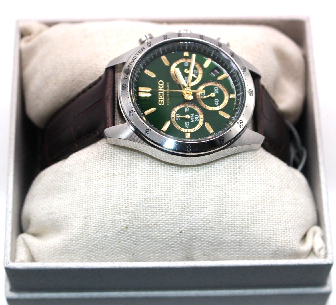 SEIKO SEIKO SELECTION SBTR017 Chronograph Men’s Watch New in Box Authentic JP