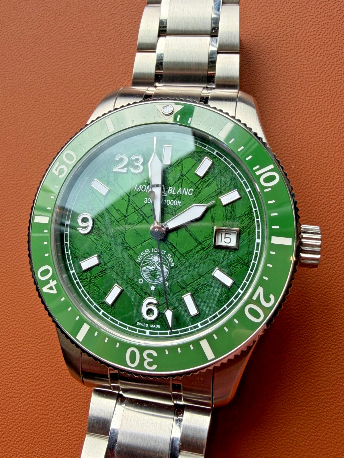 Montblanc 1858 Iced Sea Limited Edition FWC (1 of 23) Unworn Watch