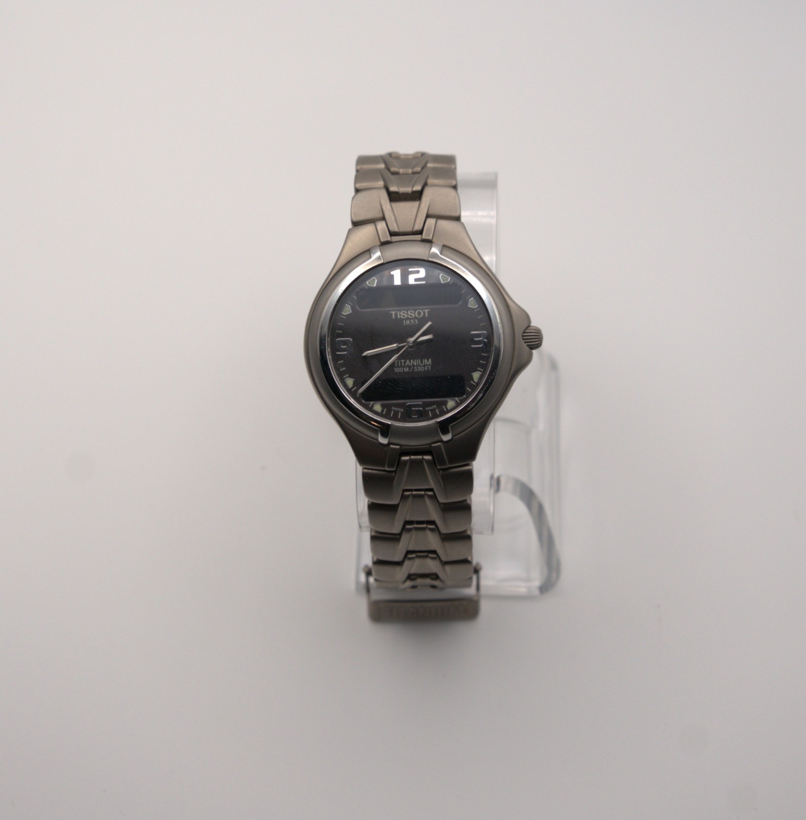 Tissot Titanium Seven T65.7.488.61 Ana-Digi Watch Parts Repair LCD
