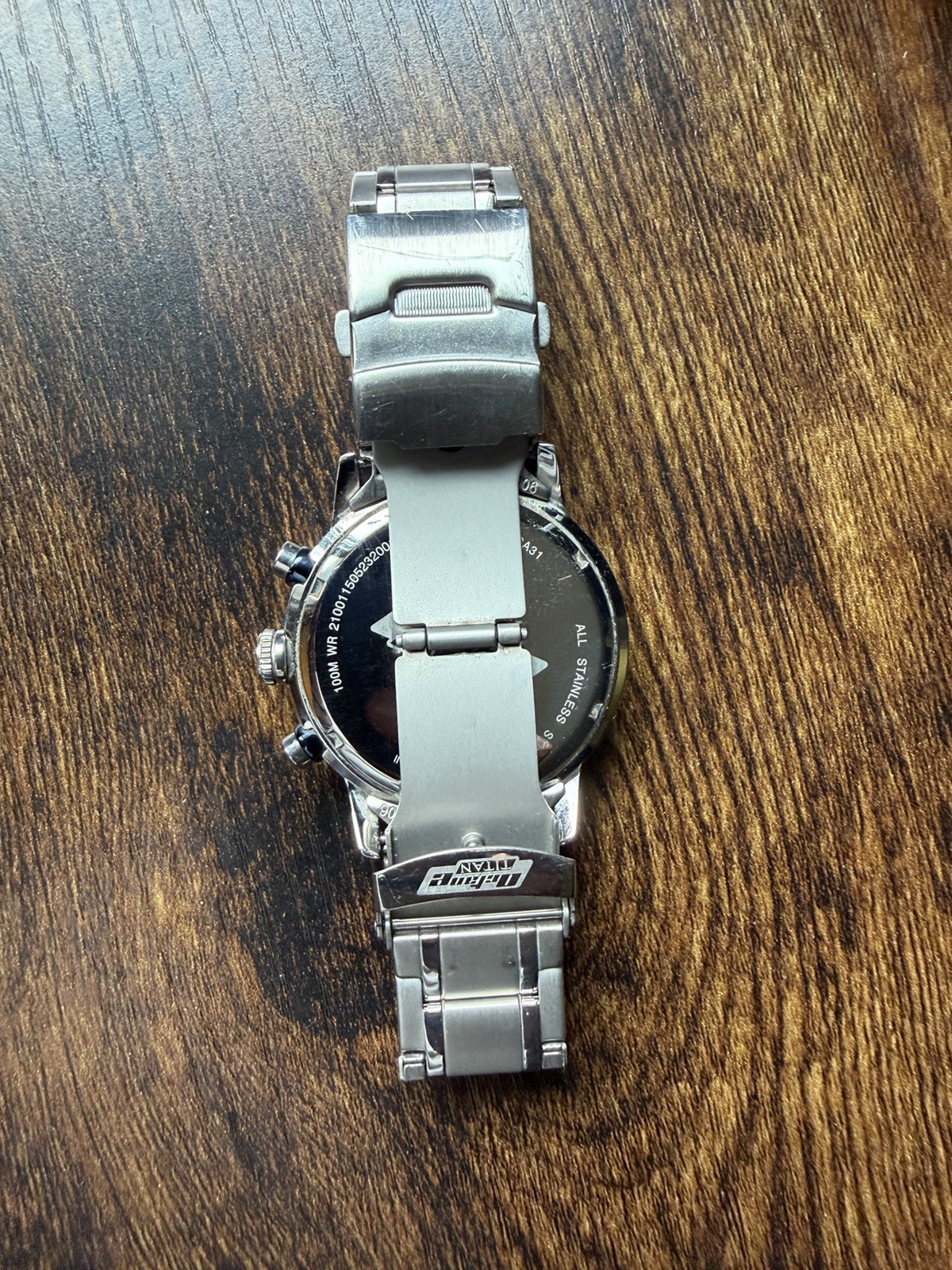 Titan Octane Blue Dial 1/10th Second Chronograph! Quartz Men’s Watch