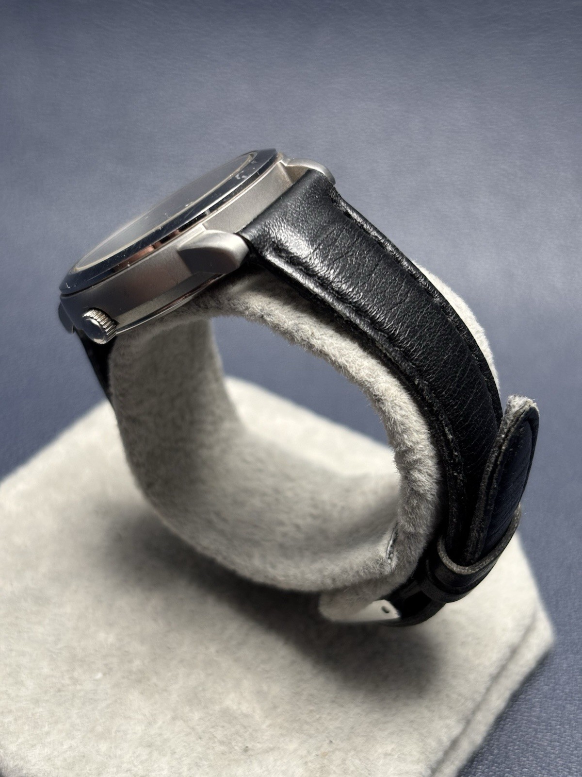 Vintage Agnes B. V33J-0010 Stainless Steels Chronograph Quartz Watch – Working