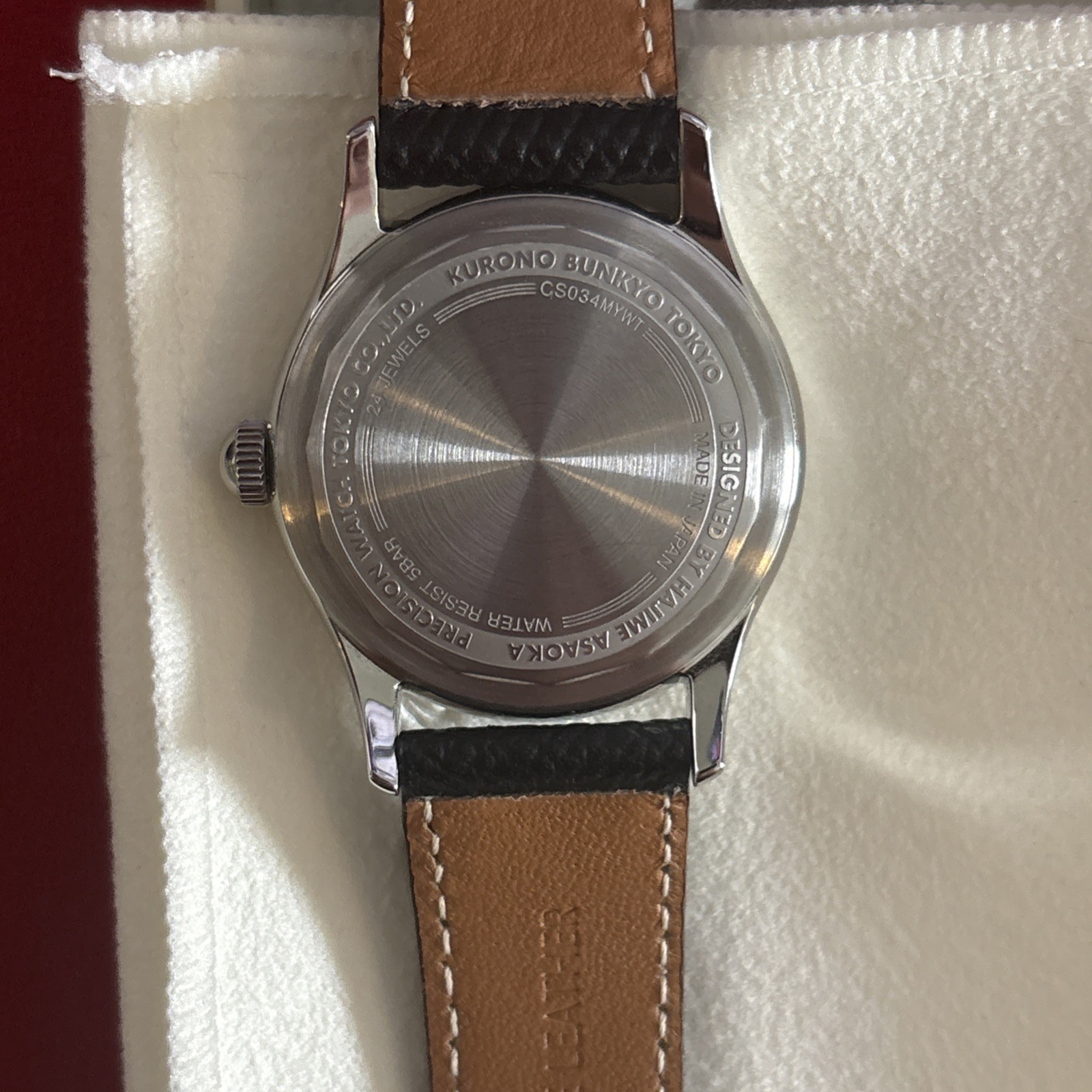 KURONO TOKYO 2025 Special Edition 34mm Star Dial Copper Watch w/box
