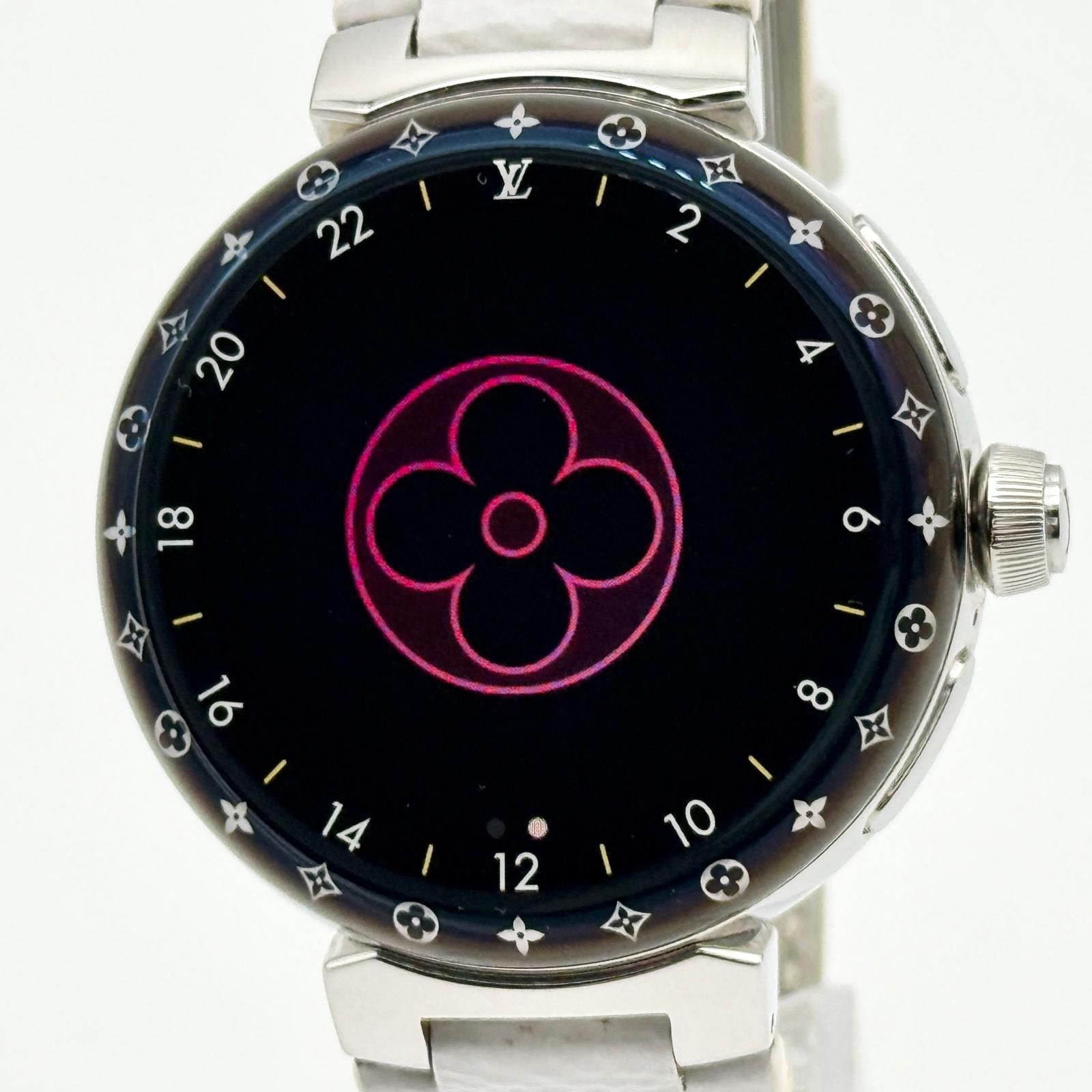 LOUIS VUITTON Tambour Horizon Digital Dial QAD0 UK2309 Authentic From Japan