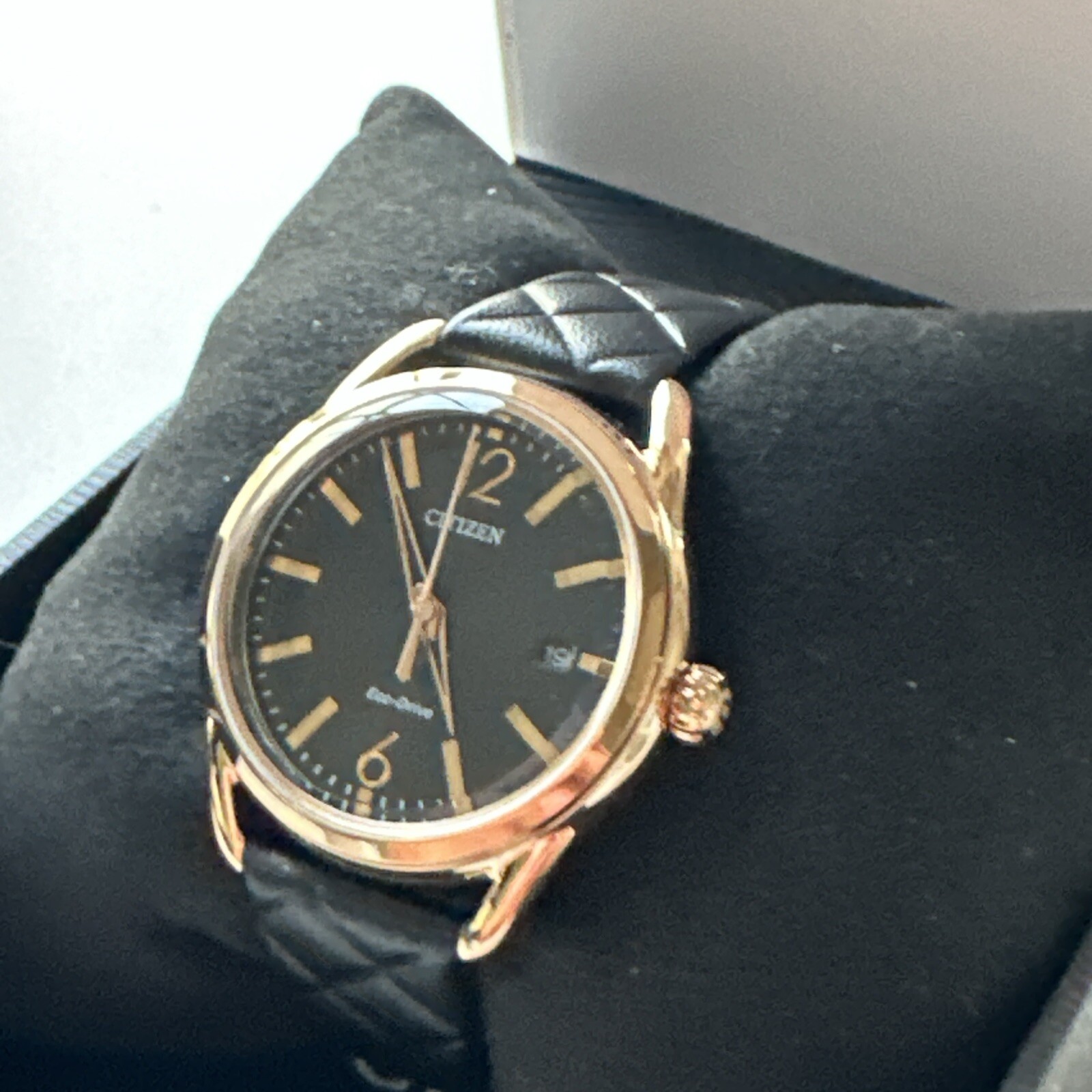 Citizen Drive Black Dial Ladies Watch FE6083-13E