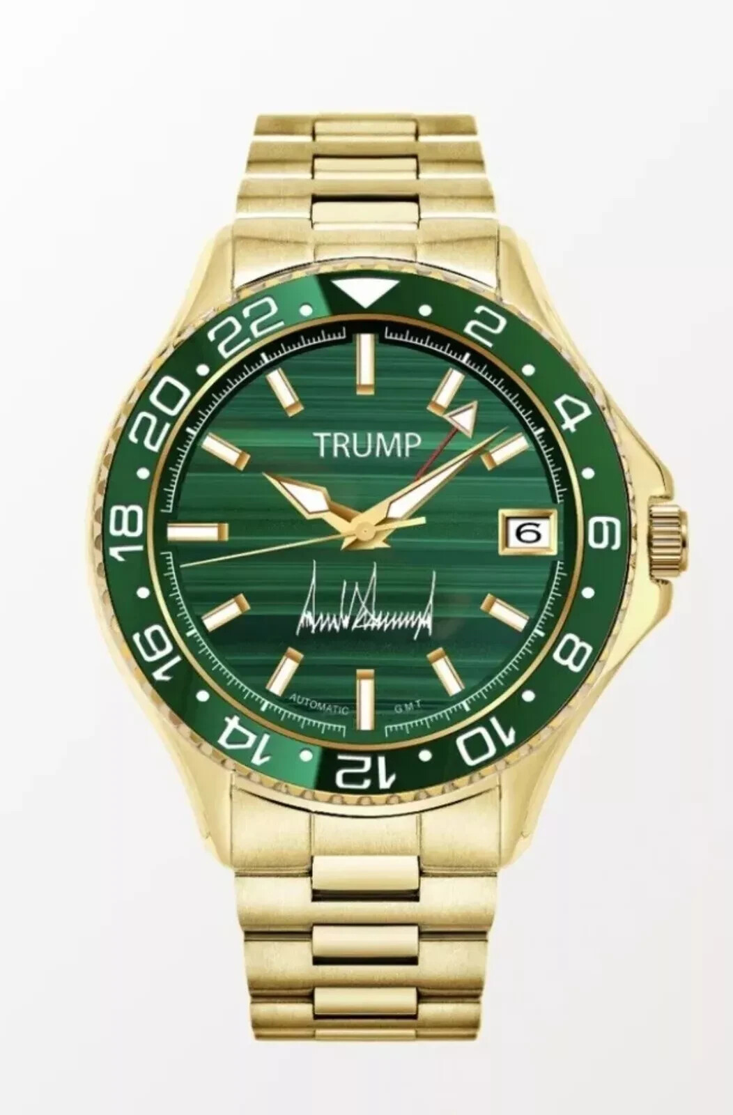 TRUMP «Time Is Money» Green Malachite Limited Edition 385 of 600 Available Now!