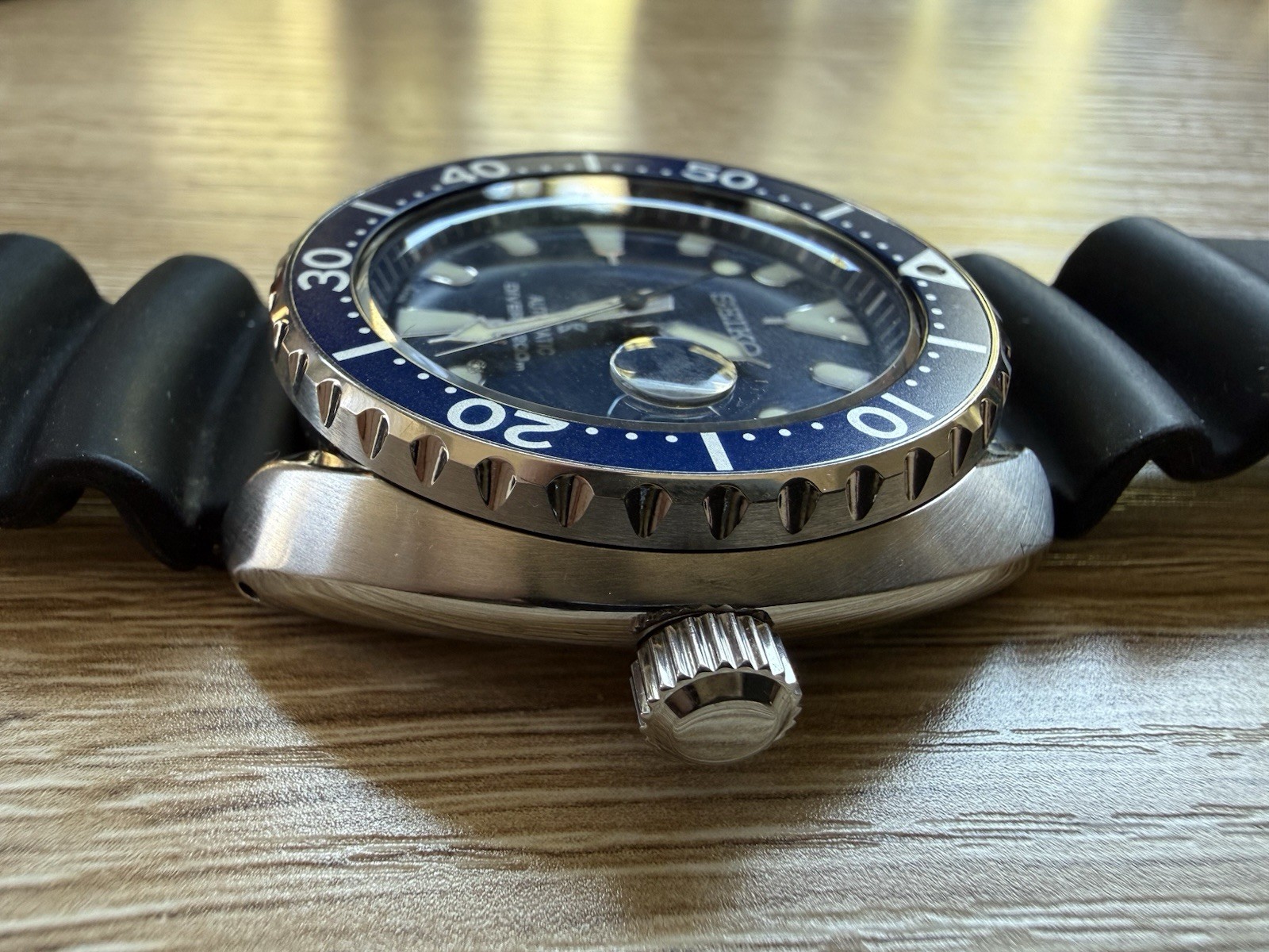 SEIKO Blue (discontinued) Mini Turtle Diver SRPC39 – cal.4R35-01Y0 – Serviced!
