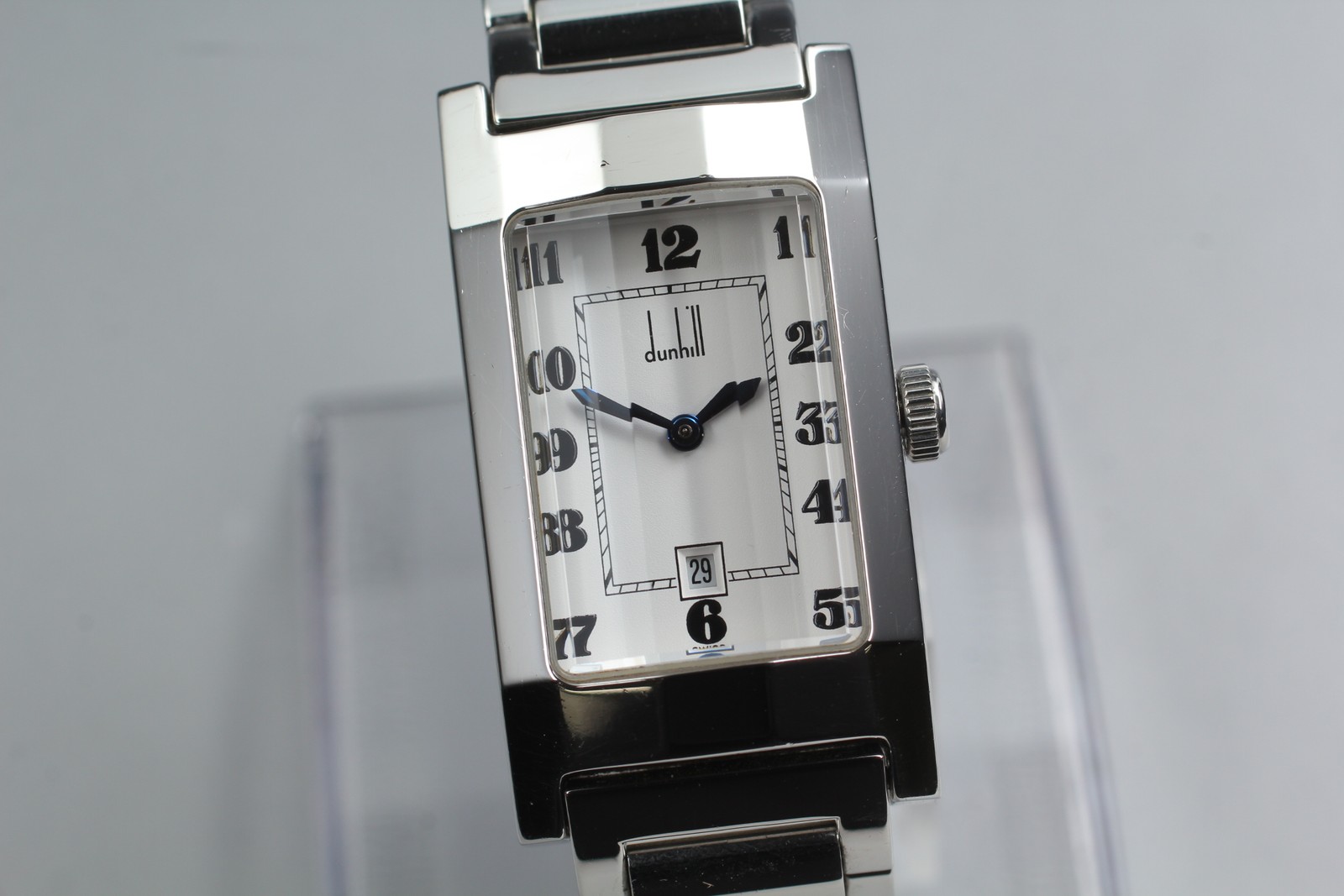 [Exc+5 BOX] dunhill dunhillion MVQH White Dial Quartz Swiss Ladies Unisex Watch