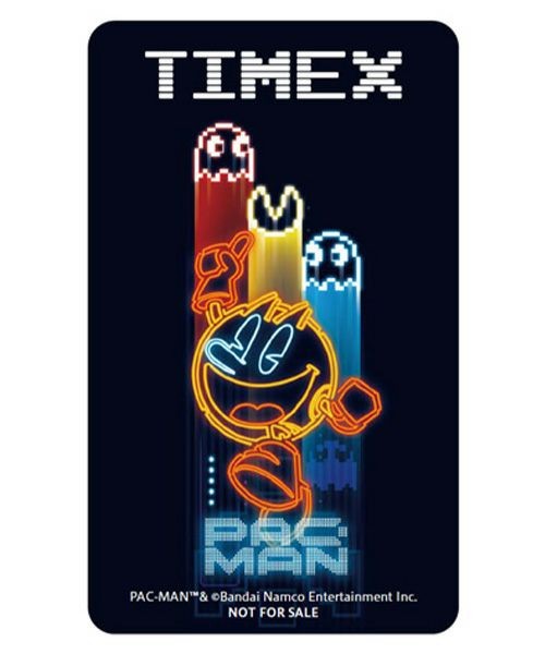 TIMEX x PAC-MAN Collaboration TW2V94100 Classic Digital Watch 34mm NICI Pouch