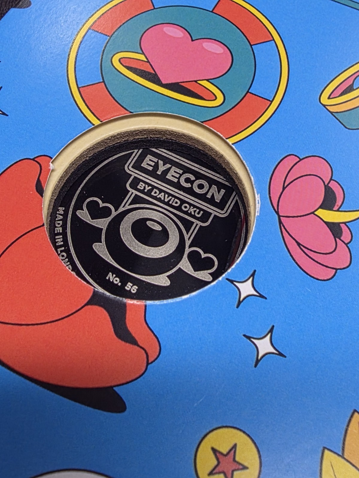 Mr Jones Watches Eyecon Limited Edition Watch Designed by David Oku No. 56