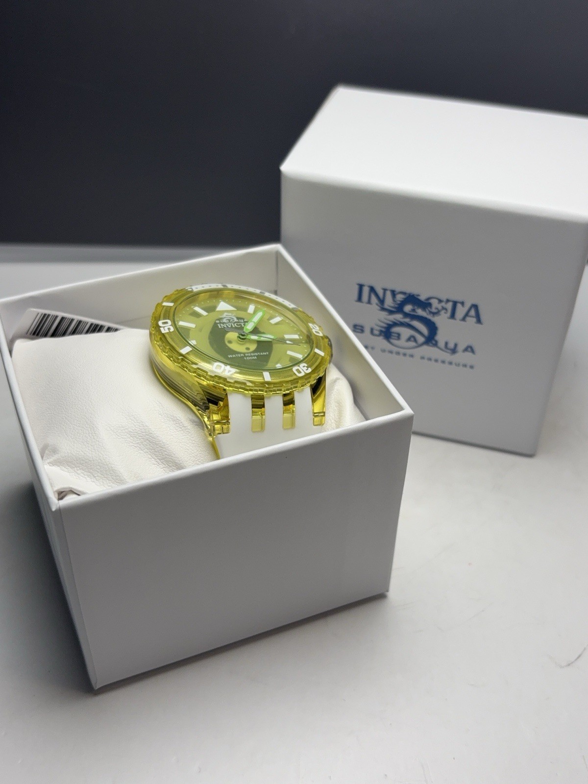 Invicta Subaqua Men’s Watch – 44mm, Yellow (69451)