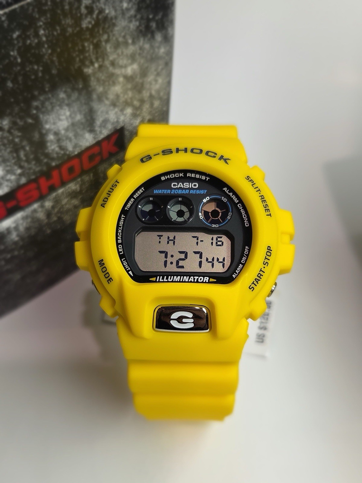 CASIO G-SHOCK DW-6900TR-9JR Yellow 30th Anniversary Men’s Watch New in Box