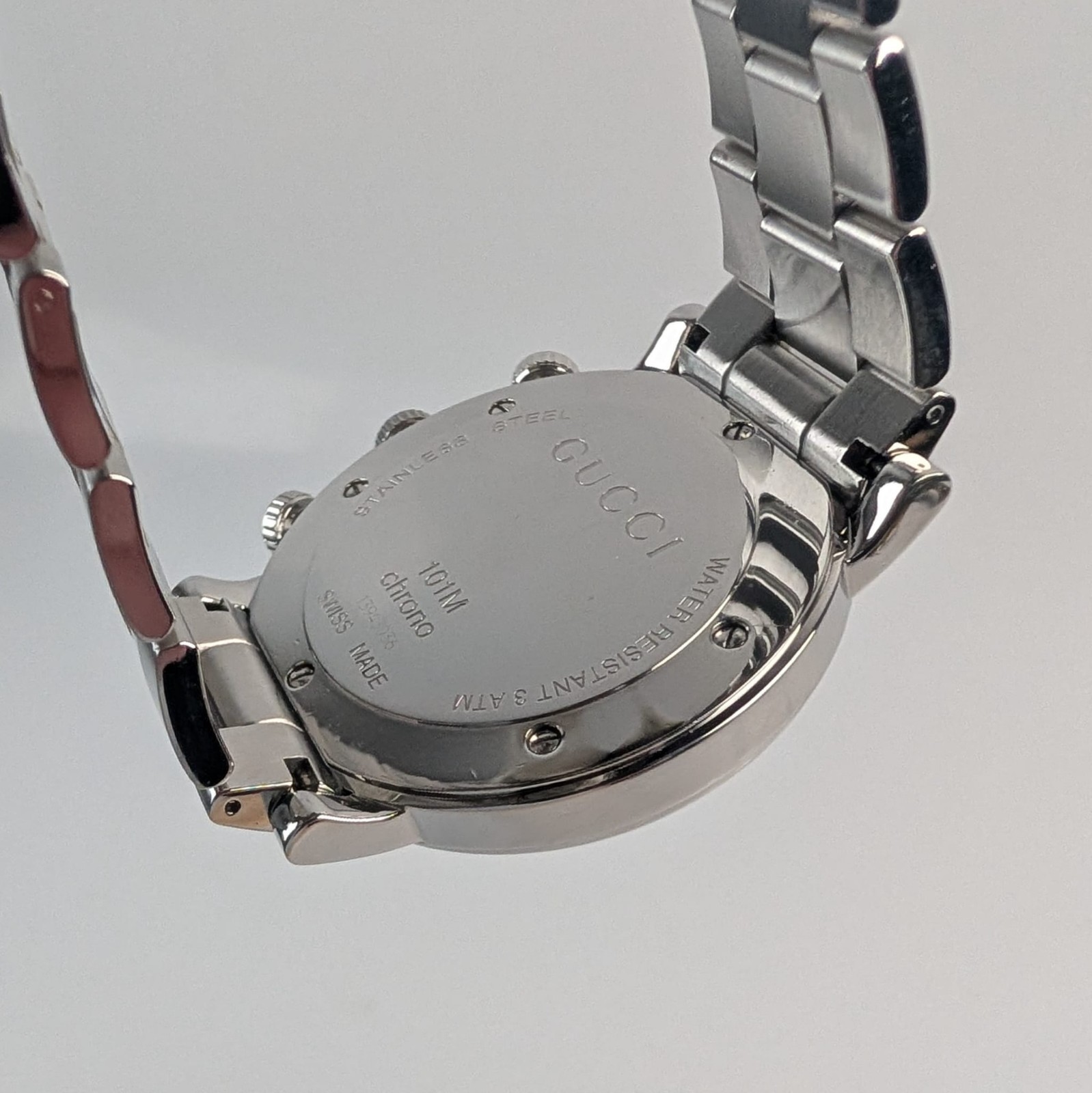 Gucci G Chrono 44mm Stainless Steel Case Stainless Steel Strap M-101