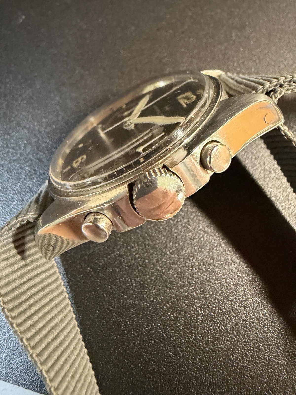 Hamilton Royal Navy Valjoux 7733 Broad Arrow Military Chronograph 0552/924-3306