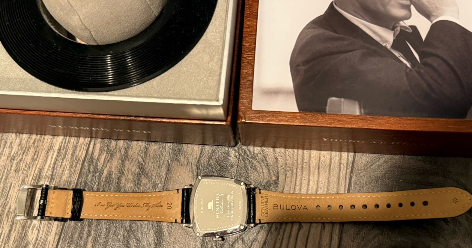 Bulova Frank Sinatra Collection I’ve Got You Under My Skin Mens Dial Watch