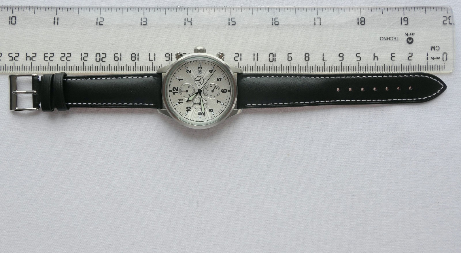 Mercedes Benz Classic Racing Driver Pilot Car Accessory Sport Watch Chronograph