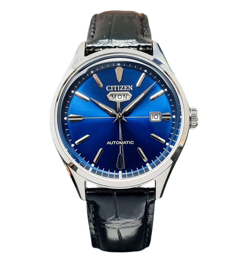 Citizen NH8390-20L Automatic Blue Dial Day Date Men’s Watch