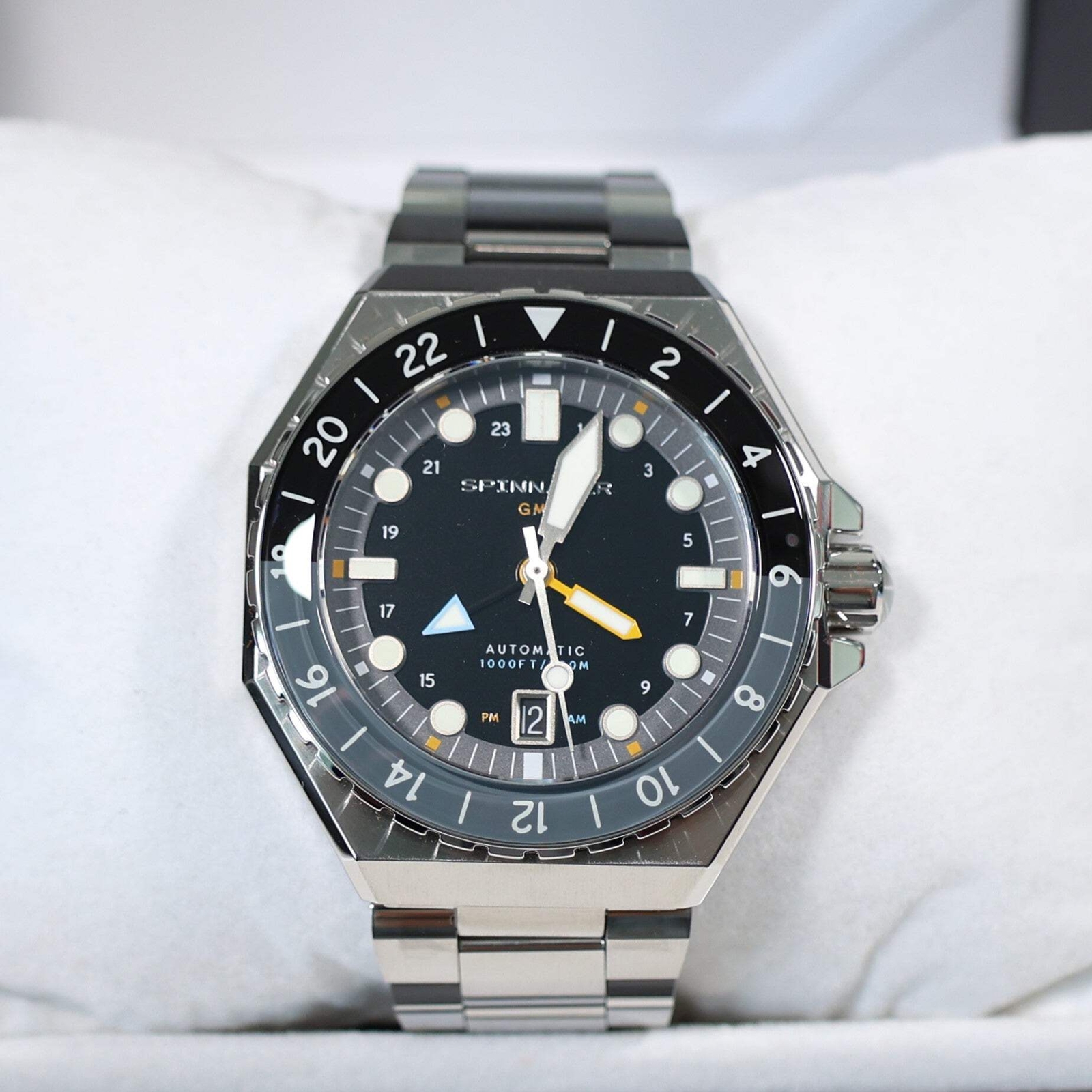 Spinnaker Dumas Automatic Men’s Stainless Steel Blue Dial Watch SP-5119-11