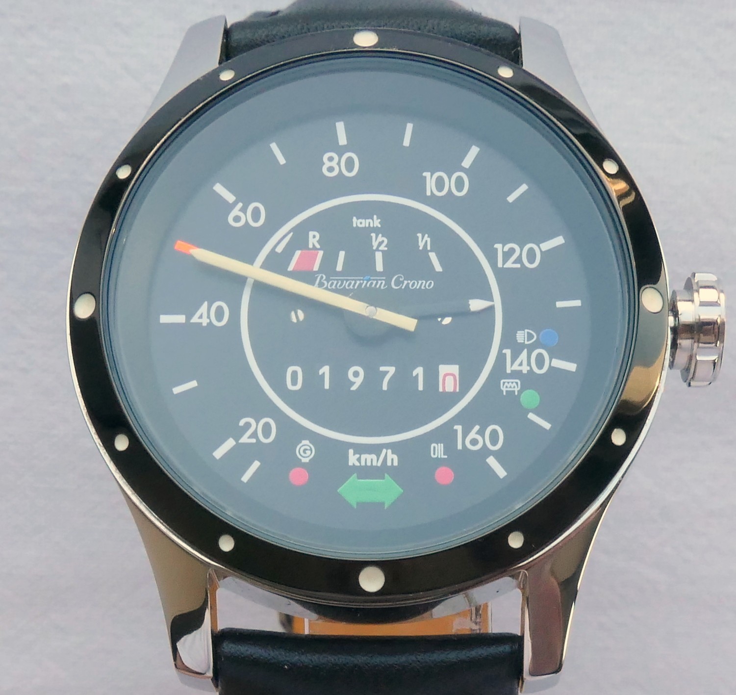 Volkswagen VW 1968 Beetle Bug Kafer Classic Speedometer Car Accessory Watch