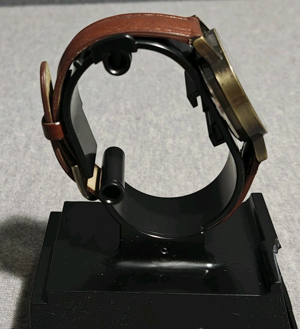 2013 Unemployed Philosophers Guild Quartz Brown Hindu God Watch. New Battery
