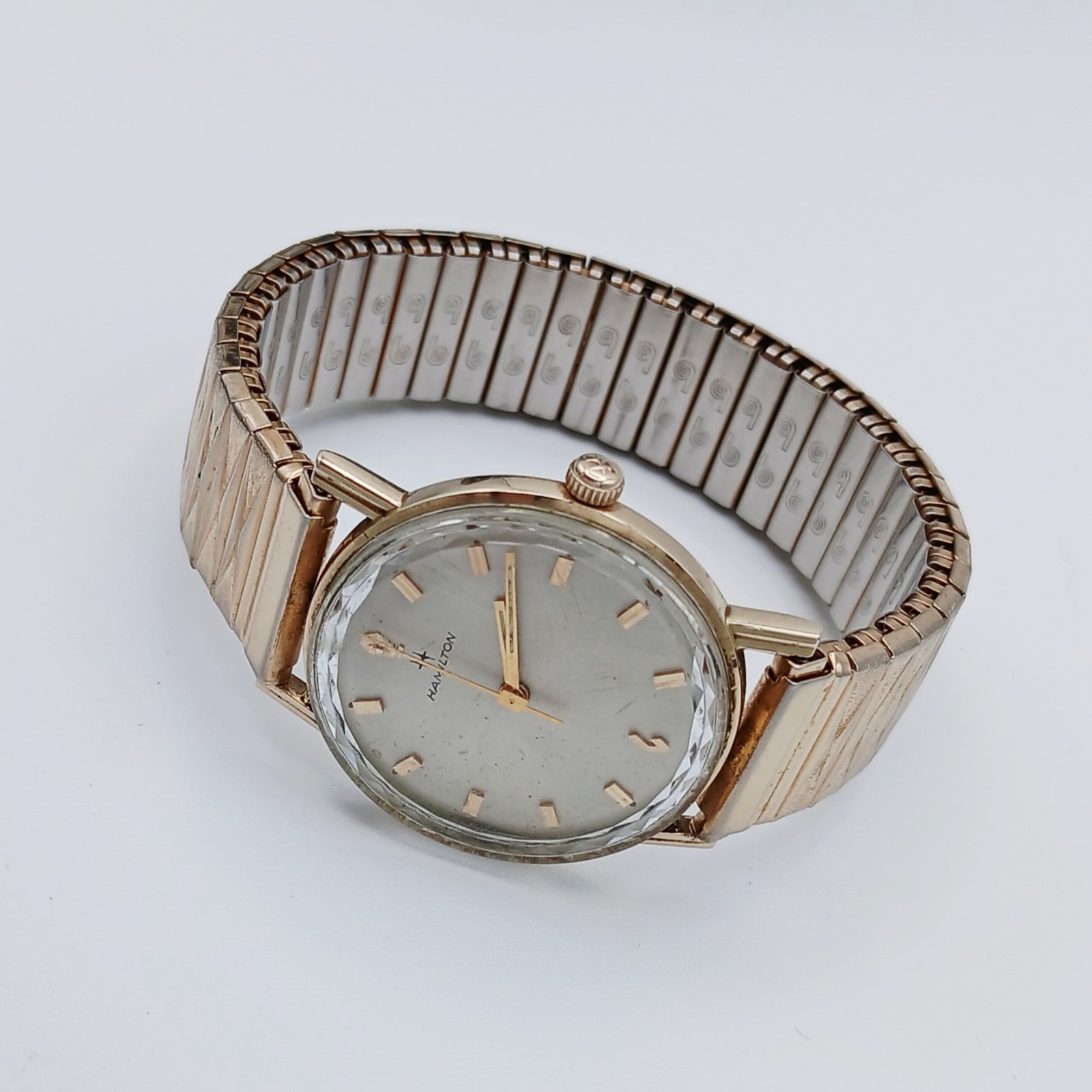 Vintage ~ 1960’s Hamilton Sea Ruler 17 Jewel 688 Mens Wrist Watch ~ Not Working
