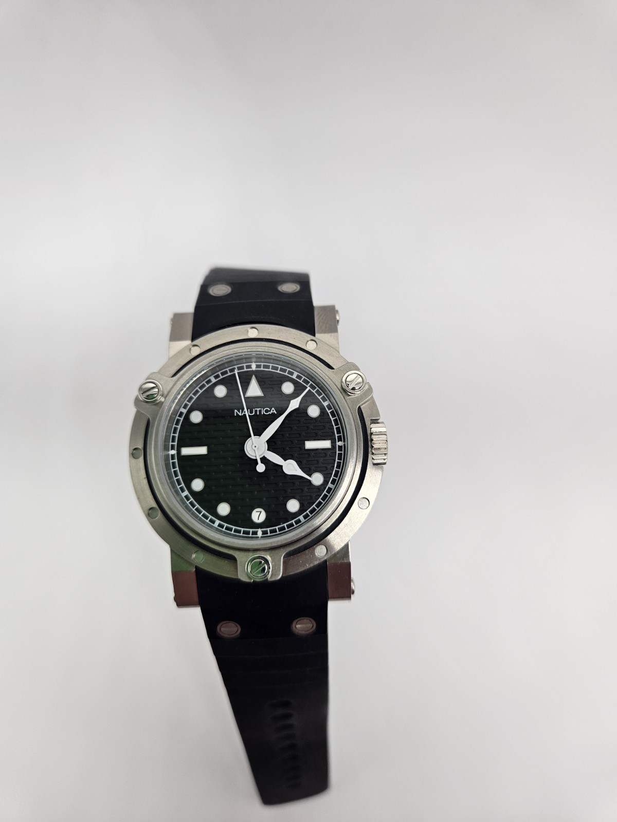 Rare Nautica Porthole Watch A13596m In Great Condition From 1990s To 2000s