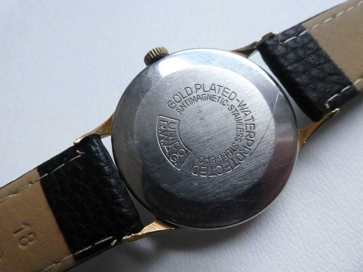 STOWA PARAT 1950 Vintage German Hand-Wind Watch Rare Working Antique