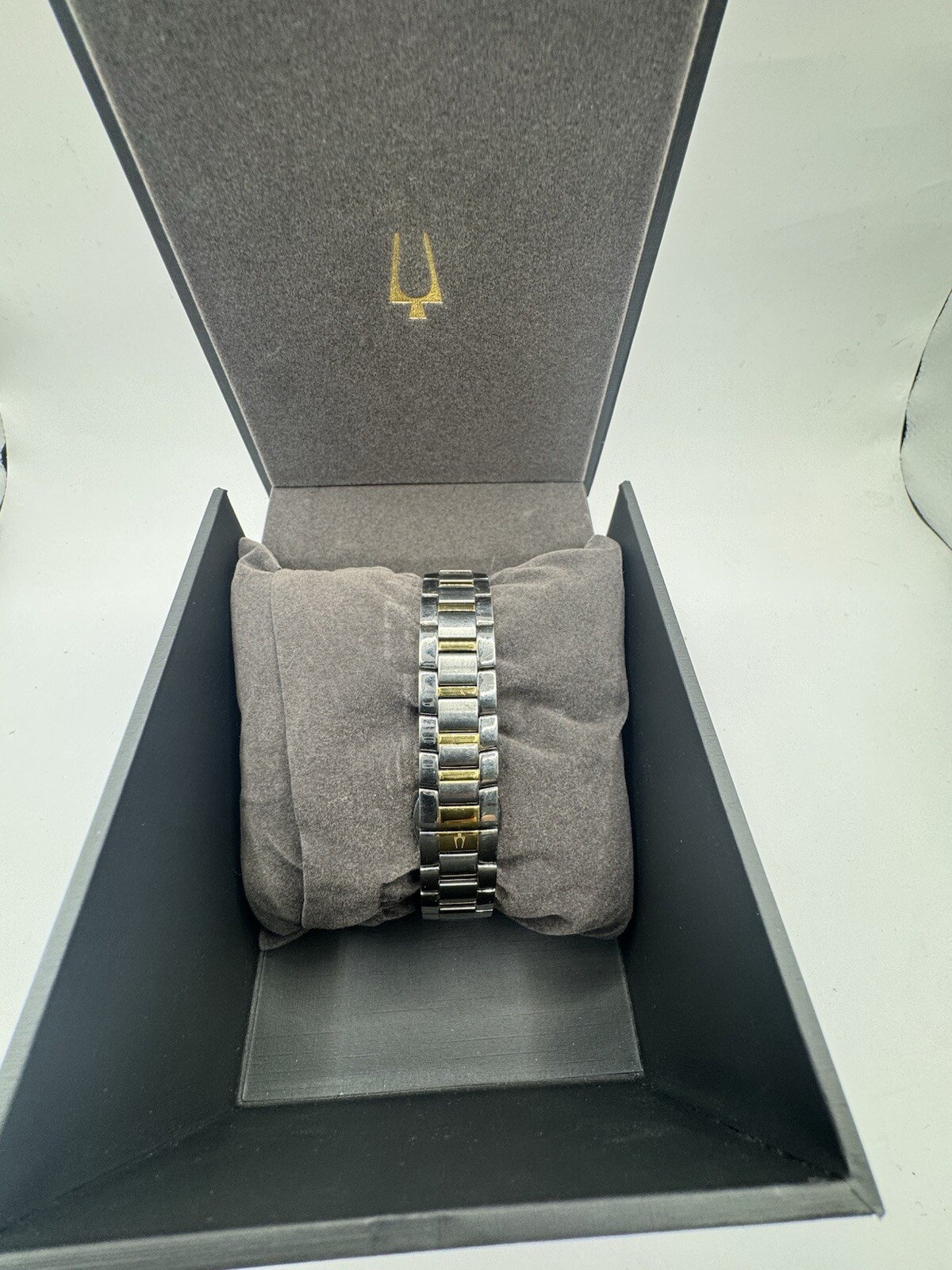 Bulova Women’s Watch 98P184 Diamond Accent Two Tone Stainless Steel Quartz 32mm