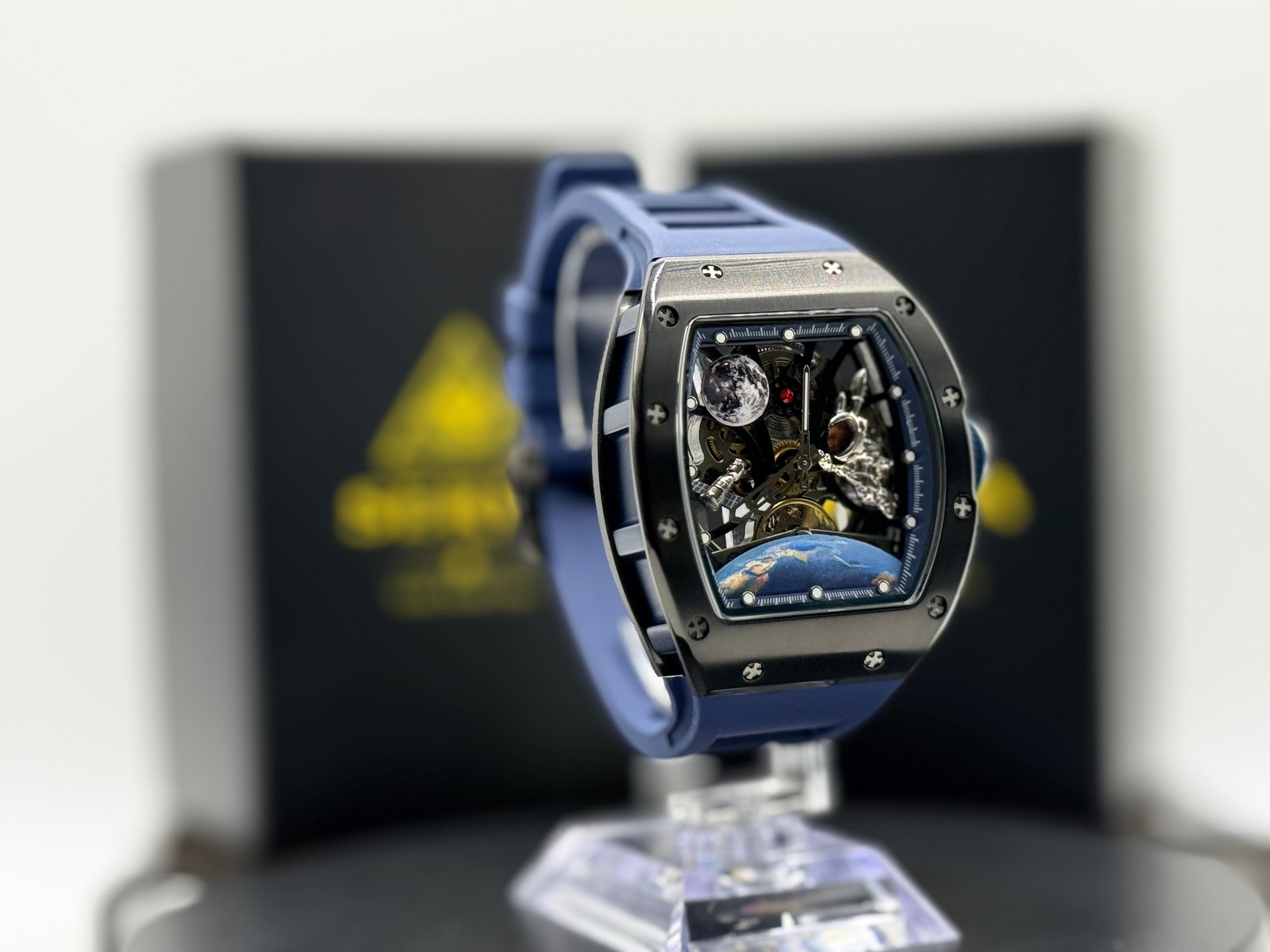 SERVA® 👑 Serva® Lunar Blue – Automatic