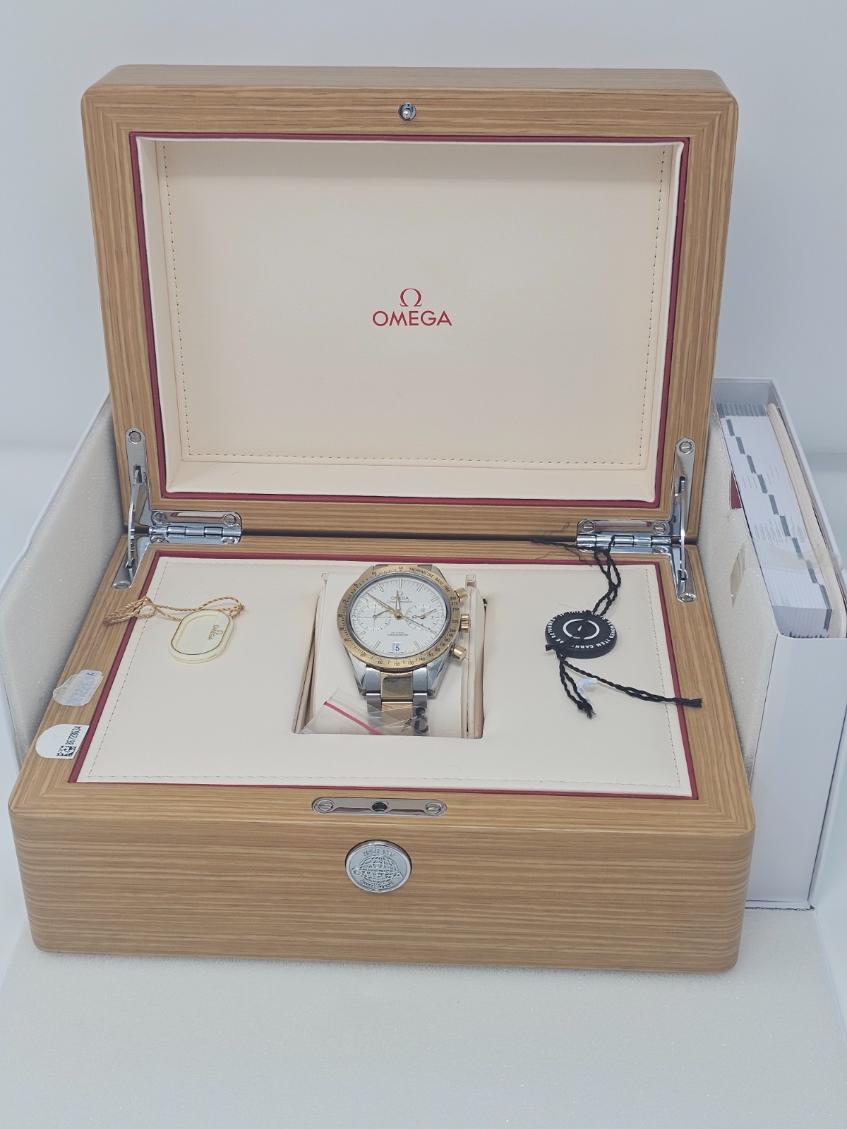 Omega Speedmaster 57 Co-Axial Chronograph 331.20.42.51.02.001 Two-Tone Full Set