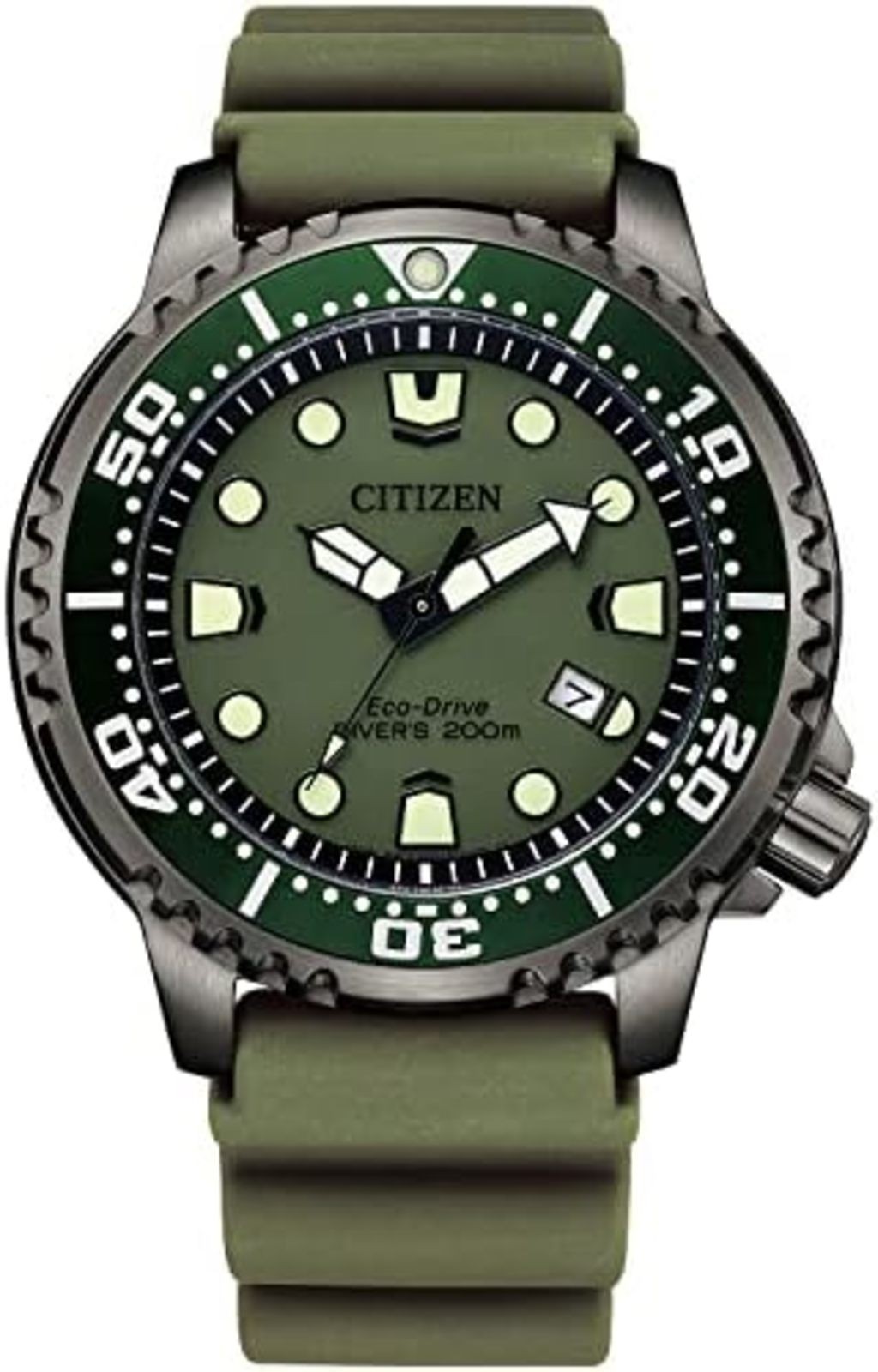 CITIZEN BN0157-11X [PROMASTER Eco Drive MARINE Series] Men’s Khaki F/S w/Track#