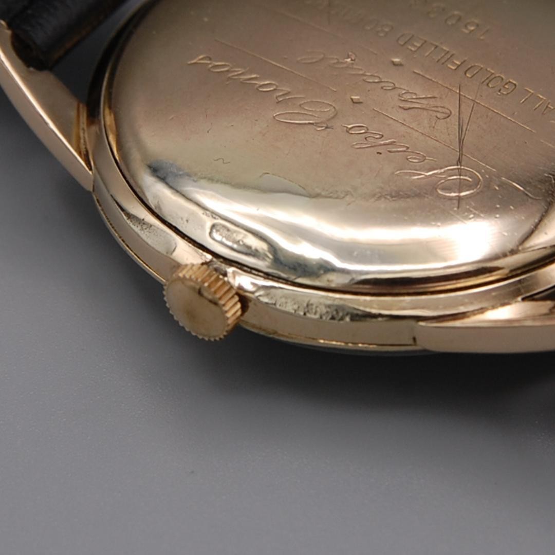 Seiko Chronos Special Manual Winding Watch 36mm Gold Filled 1962 SA415
