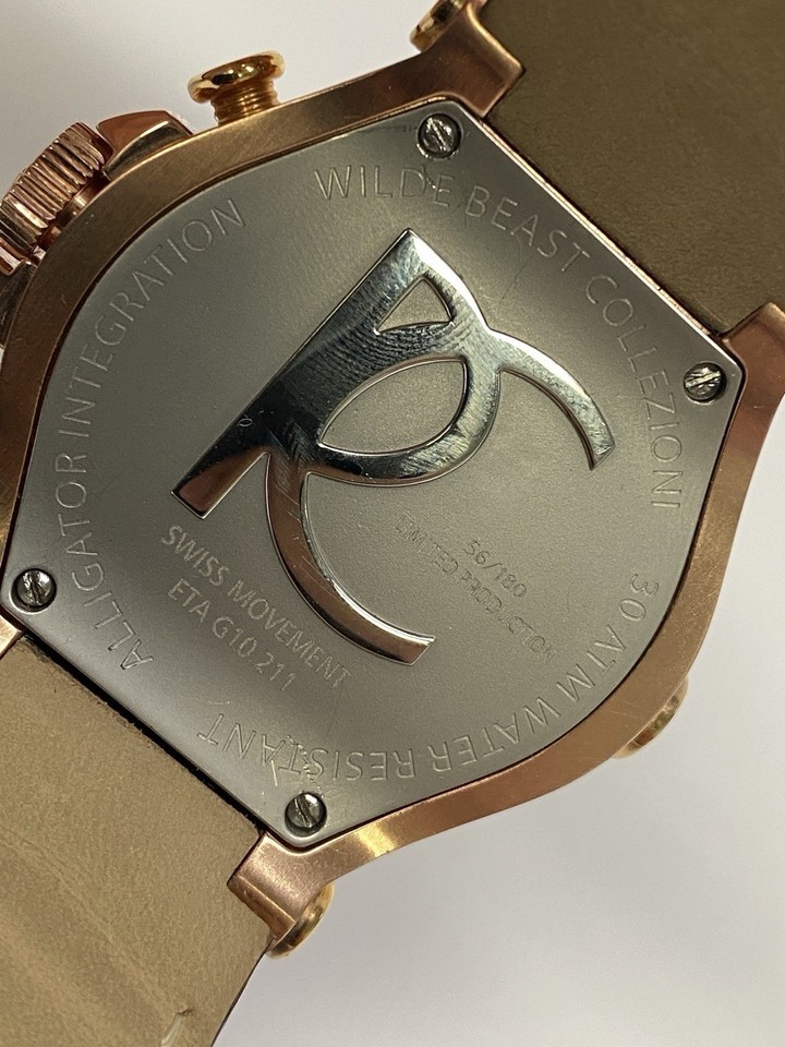 Renato Wilde Beast Ltd. Prod. 56/180 Worldwide DIAMONDS 49mm Case Men’s, but….