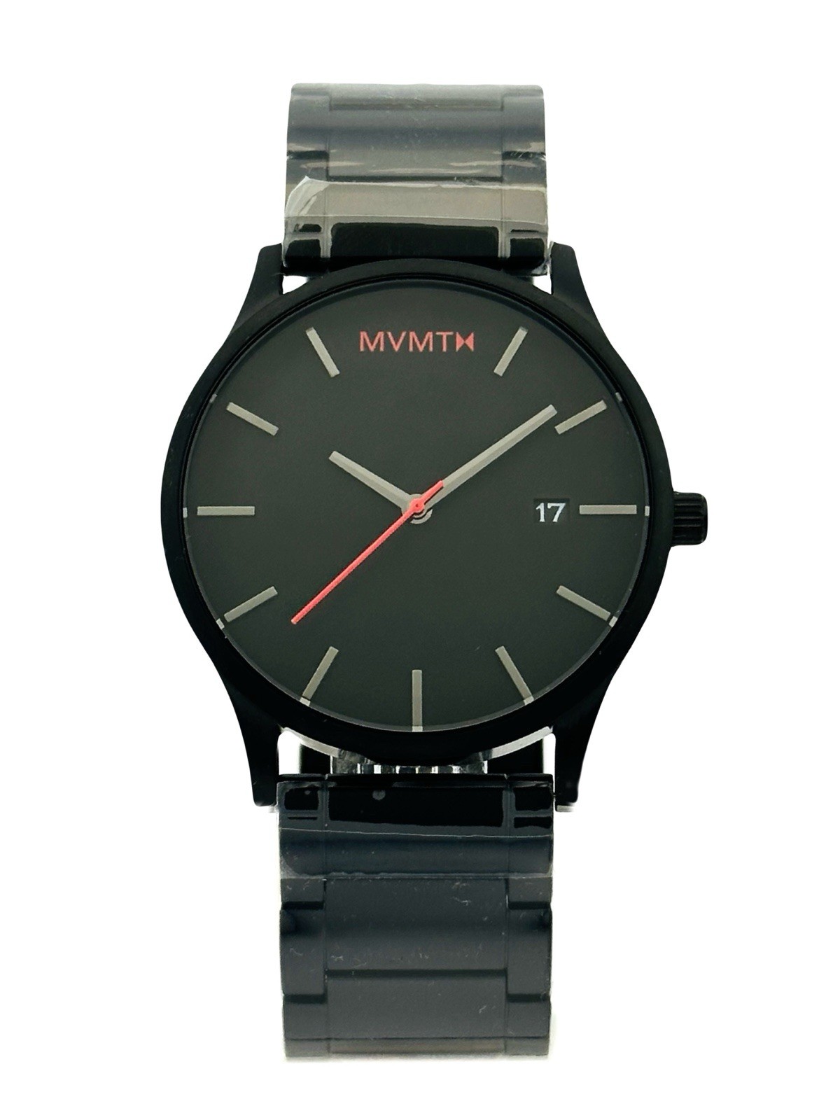MVMT L213.5B.551 Classic Black Dial Black Stainless Steel Bracelet 45mm Watch