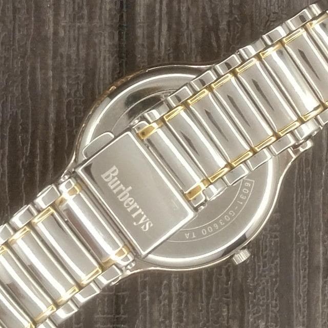 BURBERRY 6031 Wristwatch Case 3.0cm / 16.0cm Band Used Preowned