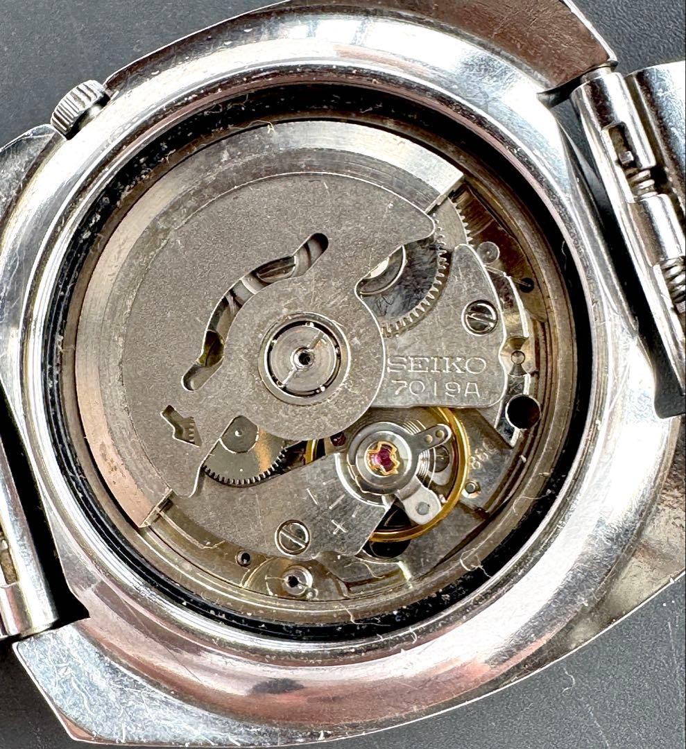 OH Completed Seiko 5 Sports Wide Bezel 7019 8020 21 Jewels Automatic