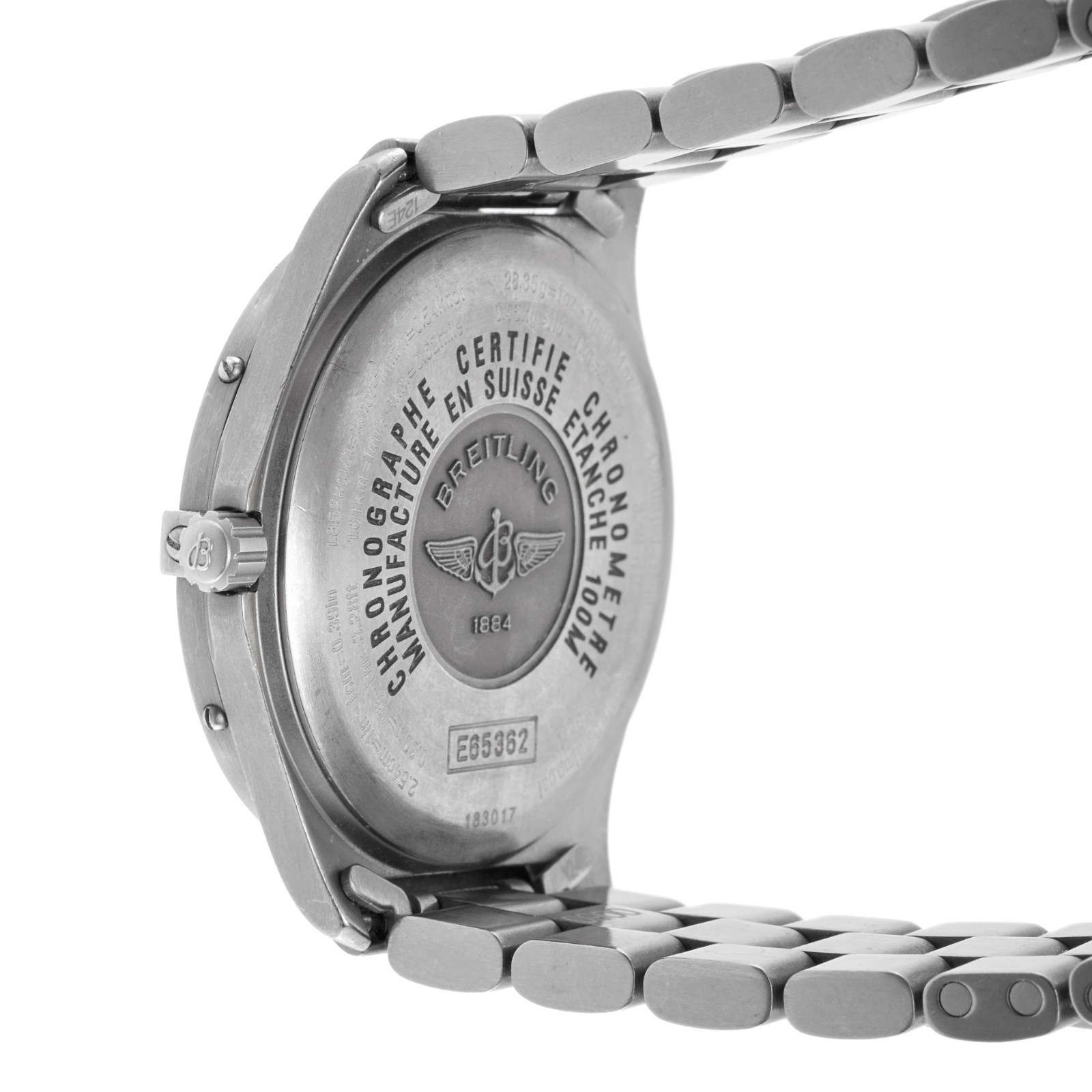 Breitling, a titanium Aerospace chronograph bracelet watch