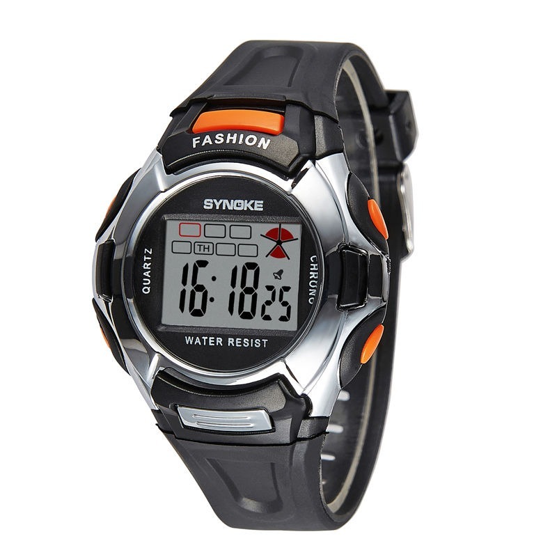 Kids Boys Girls LED Digital Sports Wrist Watch Child Chrono Waterproof Stopwatch