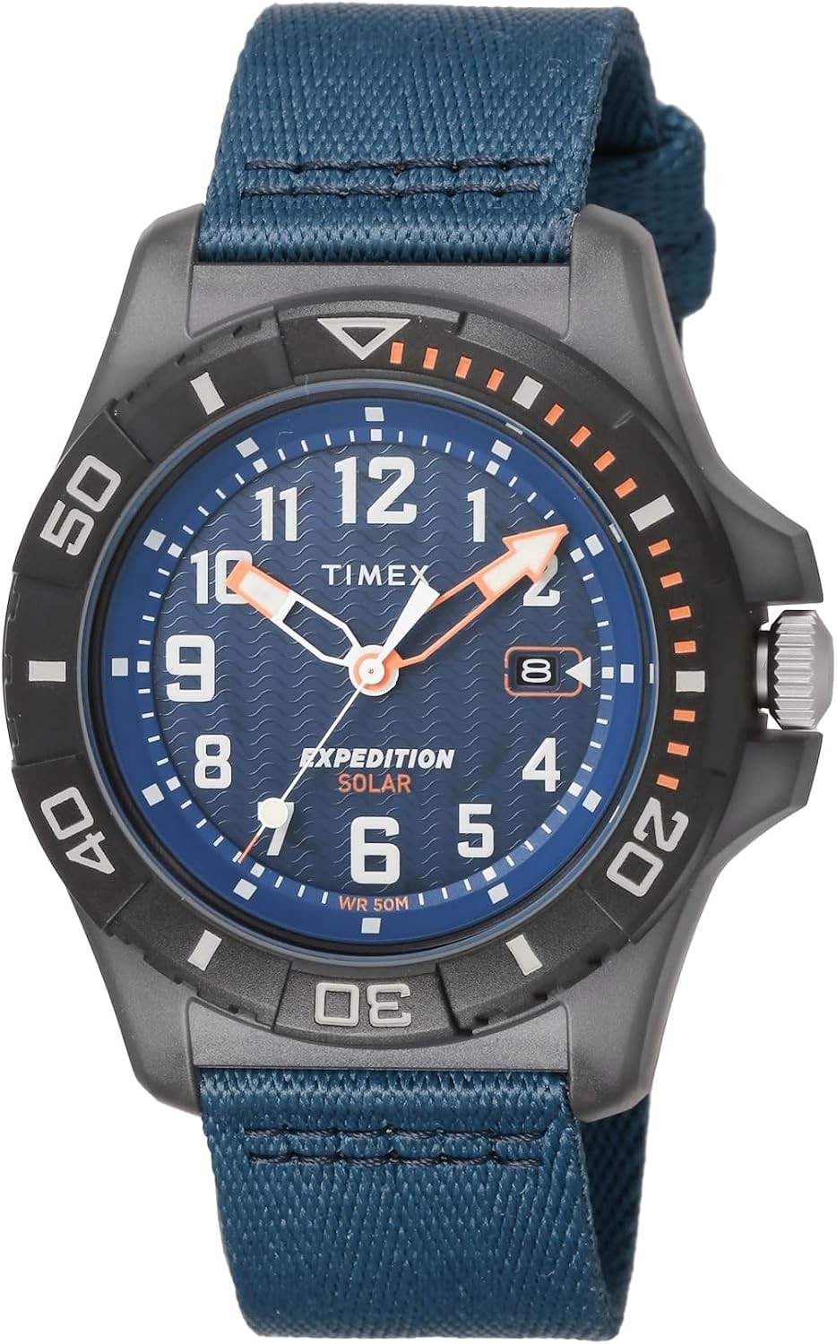 New Timex TW2V40500 Expedition Free-dive Ocean Mens Watch Black Dial Japan