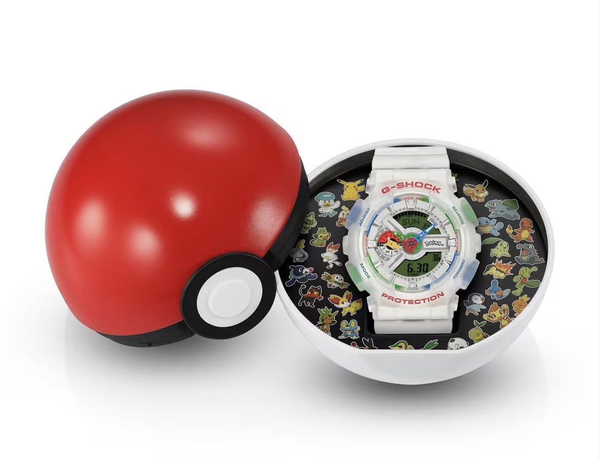 Casio G-Shock x Pokemon 30th Anniversary GA-110PKM-7A – Fast Shipping